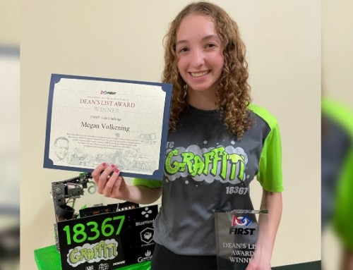 Greendale student recognized nationally for work in robotics