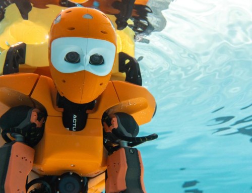 Diving robot explores shipwrecks on the ocean’s bottom